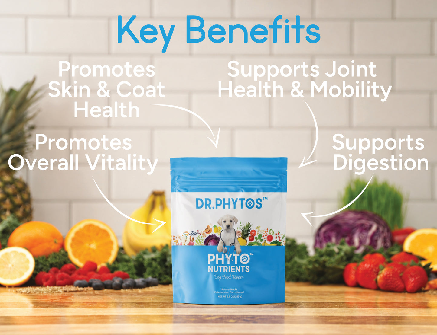 Dr. Phytos Phytonutrient Dog Food Topper